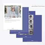 "baseball" - Children's Birthday Party Invitations in Grass by Becky Nimoy - Back of Card Options