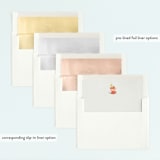 "Winter" - Children's Birthday Party Invitations in Lemon by Lori Wemple - Envelope Liner Options
