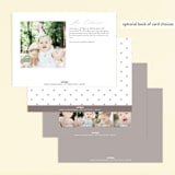 "Join in the fun!" - Children's Birthday Party Invitations in Cloud by Hudson meet Rose - Back of Card Options