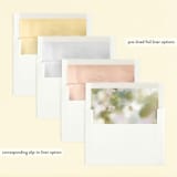 "Typography Clouds" - Children's Birthday Party Invitations in Cloud by Simona Camp - Envelope Liner Options