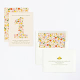 "little wildflower" - Children's Birthday Party Invitations in Vibrant by Ellen Schlegelmilch - Assembled