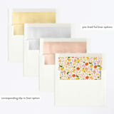 "little wildflower" - Children's Birthday Party Invitations in Vibrant by Ellen Schlegelmilch - Envelope Liner Options