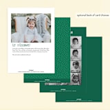 "Dinotastic" - Children's Birthday Party Invitations in Palm by Laura Hankins - Back of Card Options