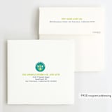 "Tri Birthday" - Children's Birthday Party Invitations in Teal by Itsy Belle Studio - FREE Recipient Addressing