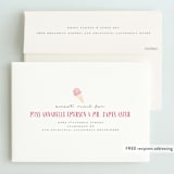 "Ice Cream Parlor" - Children's Birthday Party Invitations in Blush by Nicoletta Savod - FREE Recipient Addressing