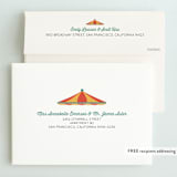 "Theme Park" - Children's Birthday Party Invitations in Citrus by Anupama - FREE Recipient Addressing