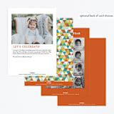 "Wild Woodland" - Children's Birthday Party Invitations in Turquoise by Michelle Taylor - Back of Card Options