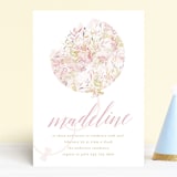"floral balloon" - Children's Birthday Party Invitations in Bubblegum by Phrosné Barwood - Front