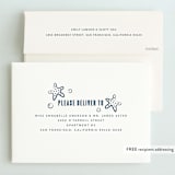 "Aquatic Doodles" - Children's Birthday Party Invitations in Ocean by Lehan Veenker - FREE Recipient Addressing