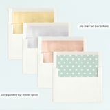 "Fancy Fawn" - Children's Birthday Party Invitations in Strawberry by Melissa Egan of Pistols - Envelope Liner Options