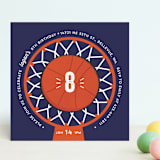 "Game Night" - Children's Birthday Party Invitations in Navy by Anupama - Front