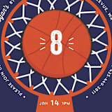 "Game Night" - Children's Birthday Party Invitations in Navy by Anupama - Detail
