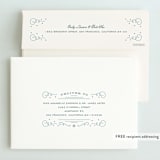 "Wintery Fun" - Children's Birthday Party Invitations in Frost by Leah Bisch - FREE Recipient Addressing