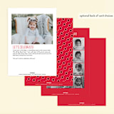 "Birthday Train" - Children's Birthday Party Invitations in Fire Hydrant by Sandra Picco Design - Back of Card Options