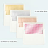 "Bright Future" - Children's Birthday Party Invitations in Blush by Annie Clark - Envelope Liner Options