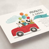 "A Goofy Birthday" - Children's Birthday Party Invitations in Teal by JeAnna Casper - Detail