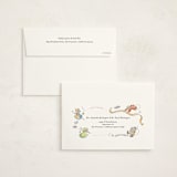 "Cinderella Storybook Birthday" - Children's Birthday Party Invitations in Teal by Three Wings North - FREE Recipient Addressing