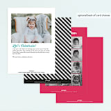 "Rock on" - Children's Birthday Party Invitations in Robin's Egg by Rebecca Bowen - Back of Card Options