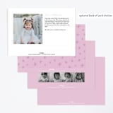 "Sweet Unicorn" - Children's Birthday Party Invitations in Lilac by Carmi Cioni - Back of Card Options