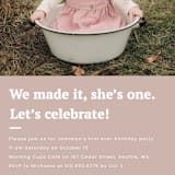 "Made it" - Children's Birthday Party Invitations in Blush by Adelyn T. - Detail