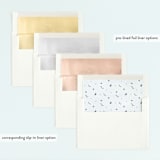 "Pawty Cat" - Children's Birthday Party Invitations in Apricot by Everett Paper Goods - Envelope Liner Options