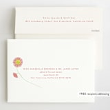 "Daisy Smiles" - Children's Birthday Party Invitations in Petal by Baumbirdy - FREE Recipient Addressing
