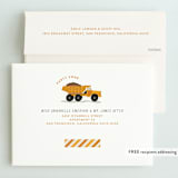 "loads of fun" - Children's Birthday Party Invitations in Dumptruck by Susan Zinader - FREE Recipient Addressing