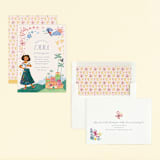 "Magical fiesta" - Children's Birthday Party Invitations in Vanilla by Sabrin Deirani - Assembled