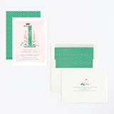 "Number One Bug" - Children's Birthday Party Invitations in Jade by Eve Schultz - Assembled