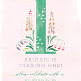 "Number One Bug" - Children's Birthday Party Invitations in Jade by Eve Schultz - Detail
