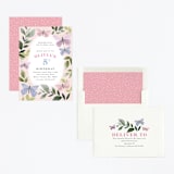 "butterfly kisses" - Children's Birthday Party Invitations in Petal by Karidy Walker - Assembled