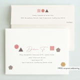"Polaroid Big Number 1" - Children's Birthday Party Invitations in Peony by fatfatin - FREE Recipient Addressing