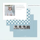 "Down by the farm" - Children's Birthday Party Invitations in Rainbow by Hudson meet Rose - Back of Card Options