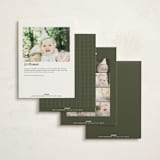 "Adventure Awaits" - Children's Birthday Party Invitations in Forest by Jenna Holcomb - Back of Card Options