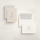 "Woodland Garden" - Children's Birthday Party Invitations in Bluebell by Angela Thompson - Assembled