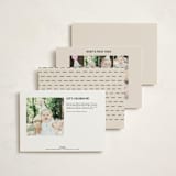 "Ready Two Dig" - Children's Birthday Party Invitations in Mint by Britt - Back of Card Options