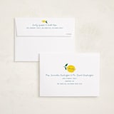 "Lemons" - Children's Birthday Party Invitations in Blueberry by Jennifer Lew - FREE Recipient Addressing