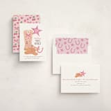 "lets Rodeo" - Children's Birthday Party Invitations in Rose by Creo Study - Assembled