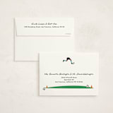 "Kick It Soccer Ball" - Children's Birthday Party Invitations in Grass by Becky Nimoy - FREE Recipient Addressing