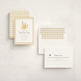 "First Bee Day" - Children's Birthday Party Invitations in Honey by Itsy Belle Studio - Assembled