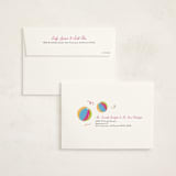 "Make a Splash!" - Children's Birthday Party Invitations in Fruit Punch by Sarah Hawkins Designs - FREE Recipient Addressing