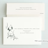 "Winter Train" - Children's Birthday Party Invitations in Cinders by Baumbirdy - FREE Recipient Addressing