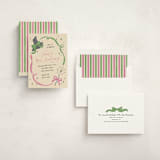 "Spellbound" - Children's Birthday Party Invitations in Butter by Pixel and Hank - Assembled