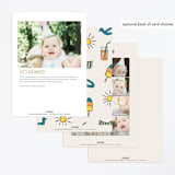 "It's a Pool Party" - Children's Birthday Party Invitations in Poolside by Kristen Knechtel - Back of Card Options