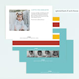 "Dig It" - Children's Birthday Party Invitations in Firetruck by Michelle Poe - Back of Card Options