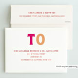 "The Big One" - Children's Birthday Party Invitations in Rose by Baumbirdy - FREE Recipient Addressing