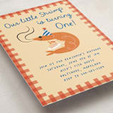 "Party Prawn" - Children's Birthday Party Invitations in Cajun by Jennifer Lew - Detail