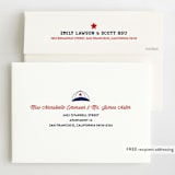 "Little Slugger" - Children's Birthday Party Invitations in Patriotic by One Swell Studio - FREE Recipient Addressing