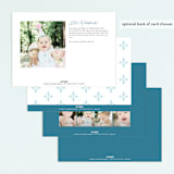 "Disney Frozen Snow Sparkles" - Children's Birthday Party Invitations in Frosty by curiouszhi - Back of Card Options