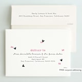 "Disney's Minnie Mouse Confetti" - Children's Birthday Party Invitations in Peony by Annie Holmquist - FREE Recipient Addressing